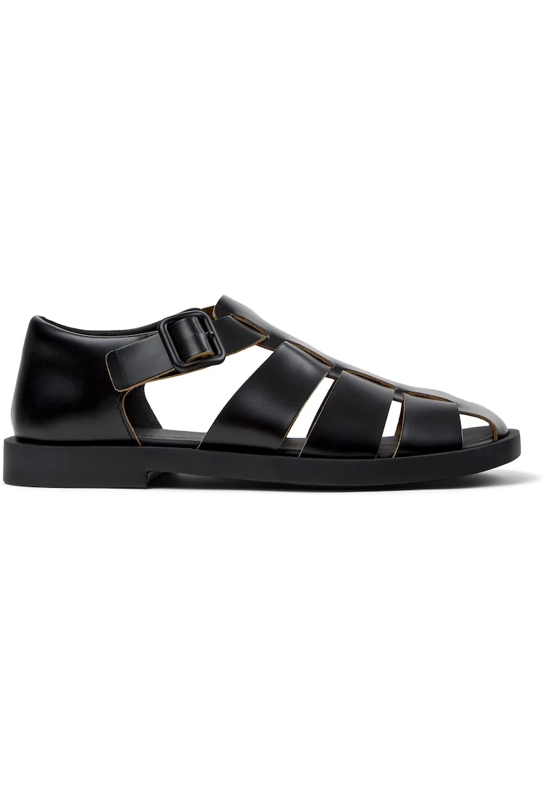 Sandale din piele Don, Negru