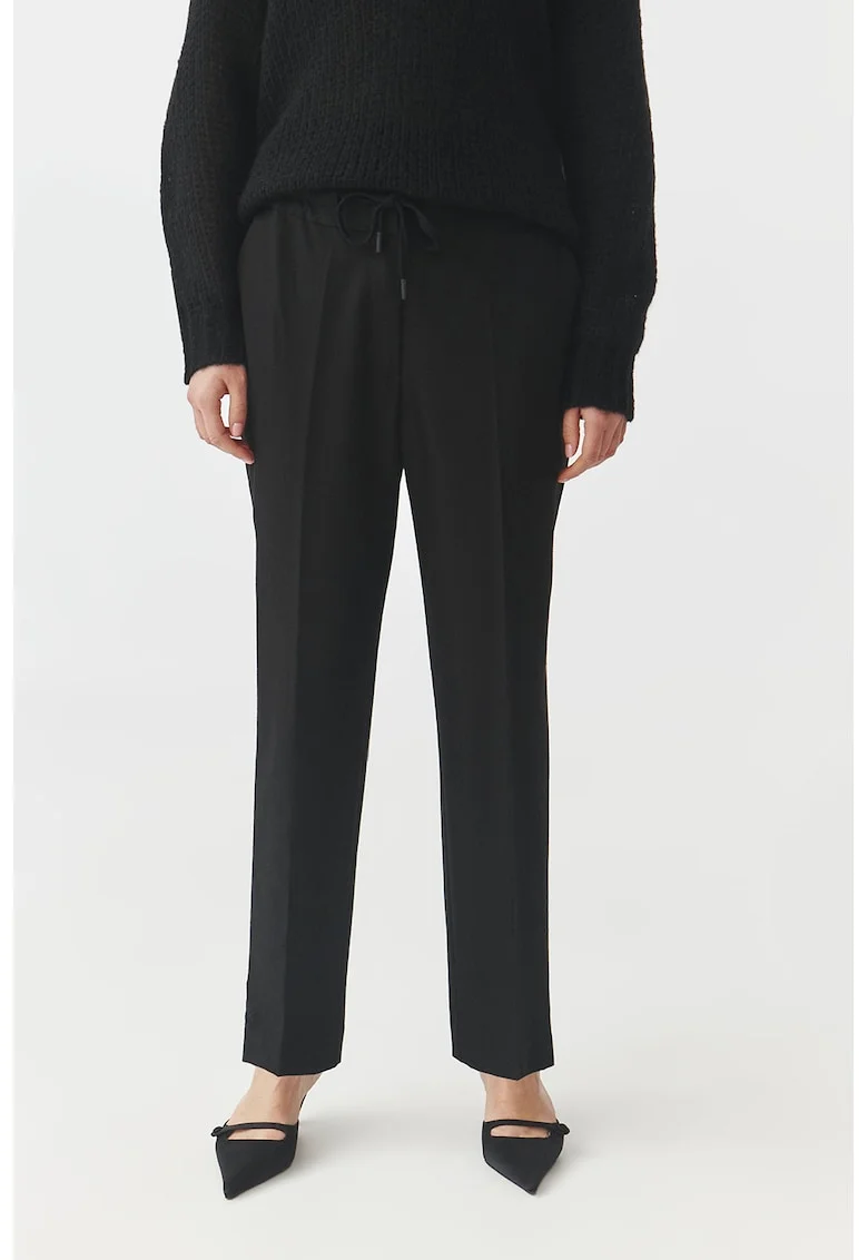 Pantaloni drepti Siko, Negru