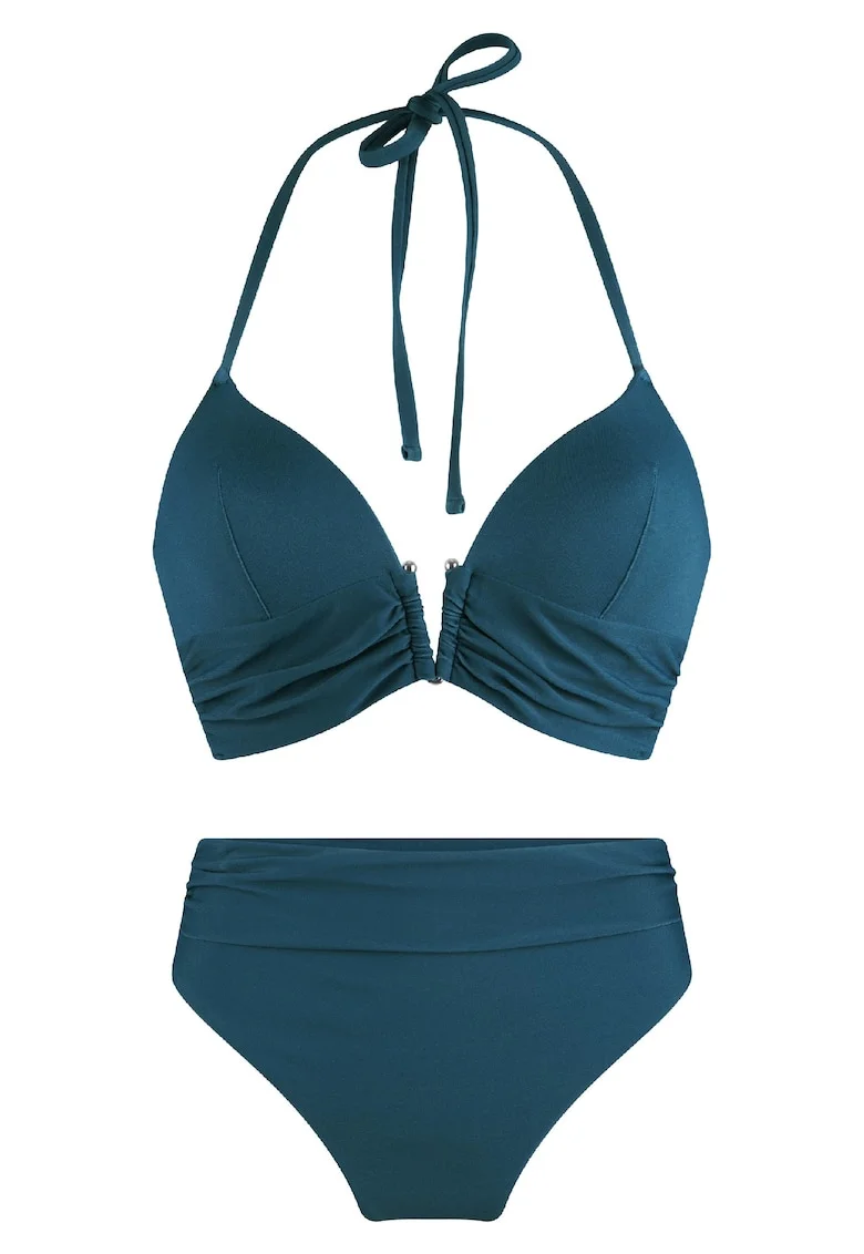 Costum de baie din doua piese, Albastru
