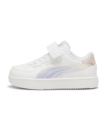 Pantofi sport de piele ecologica cu velcro, Roz pastel/Alb murdar