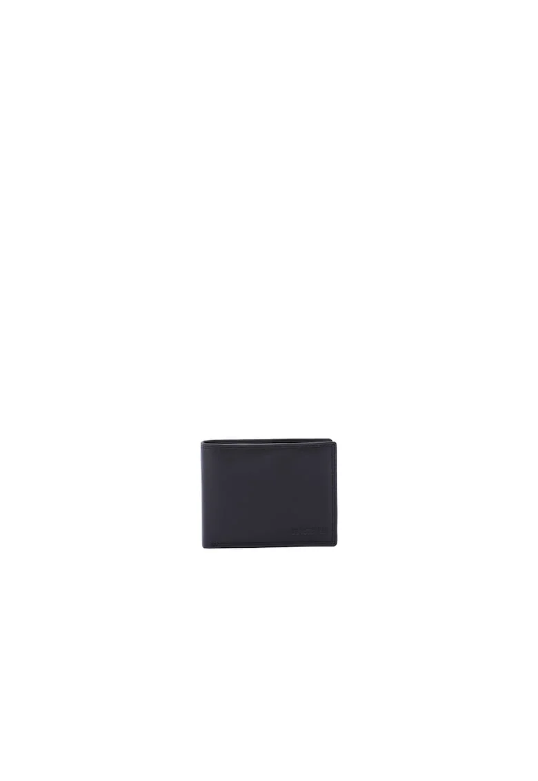 Portofel din piele 210749, Negru