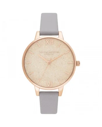 Ceas Dama,  Glitter OB16GD45, Bej