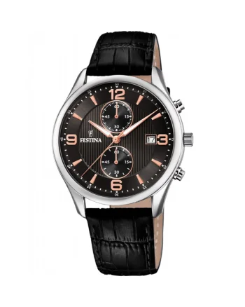 Ceas Barbati,  Timeless Chronograph F6855/6, Negru