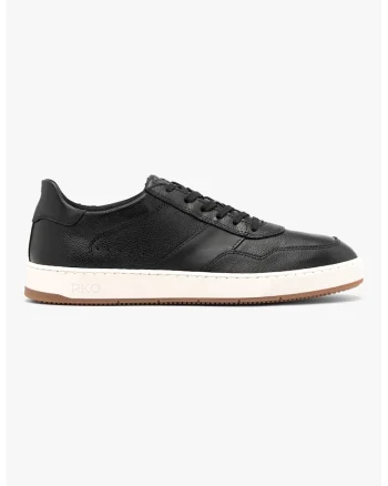 Pantofi uni de piele, Negru