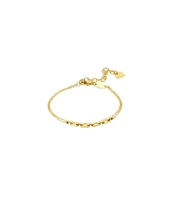 Bratara placata cu aur de 18k  Charming, Auriu