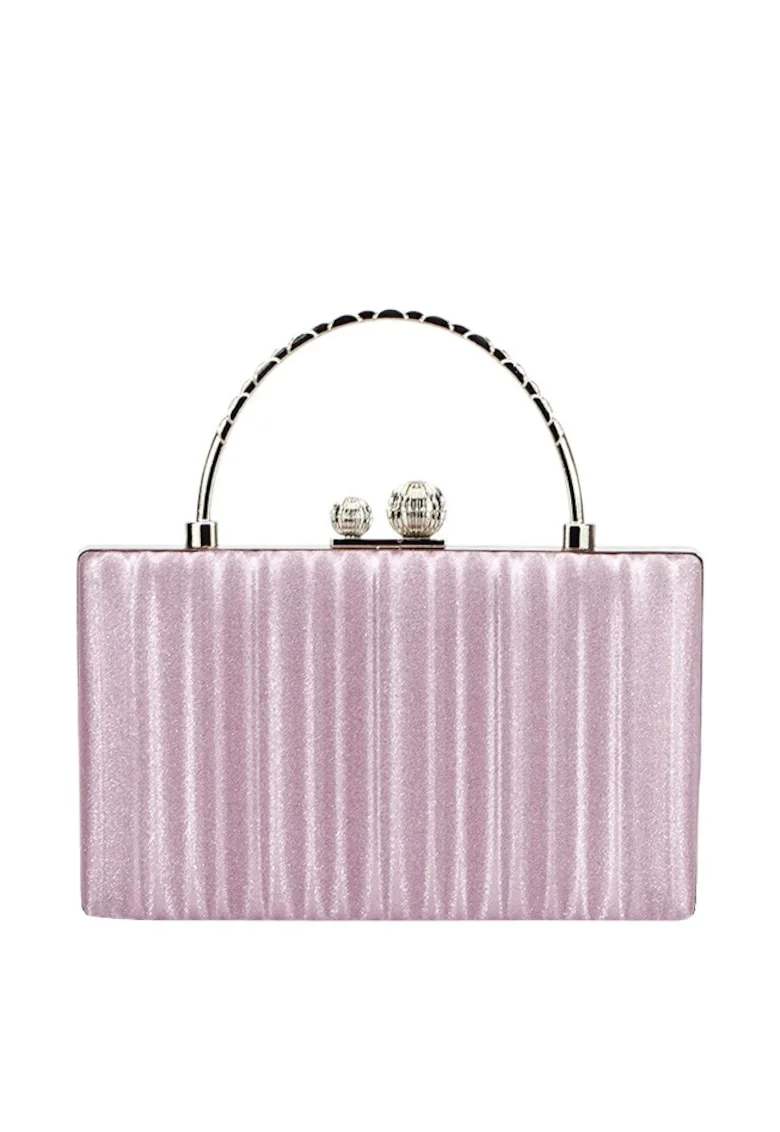 Geanta roz, clutch cu maner BME-622 05 15264, Roz