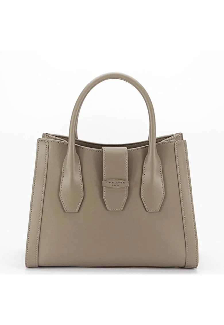 Geanta medie  Paris B-7187-1 11, Maro taupe, 22x28x12