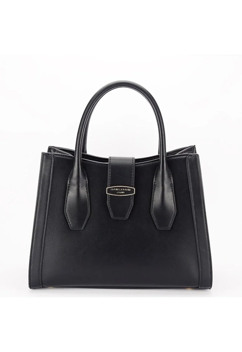 Geanta medie  Paris B-7187-1 11, Negru, 22x28x12