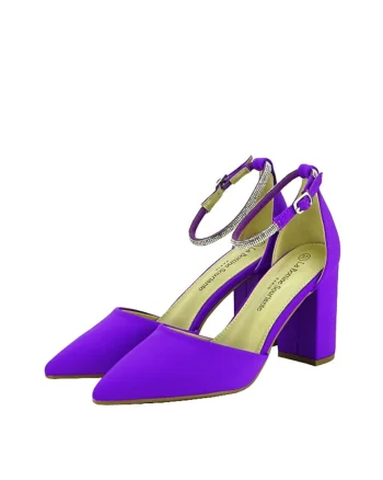 Pantofi eleganti mov BYJ8296 03 13984, Mov