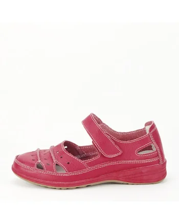 Balerini piele naturala Diana rosii M4 15208, Rosu