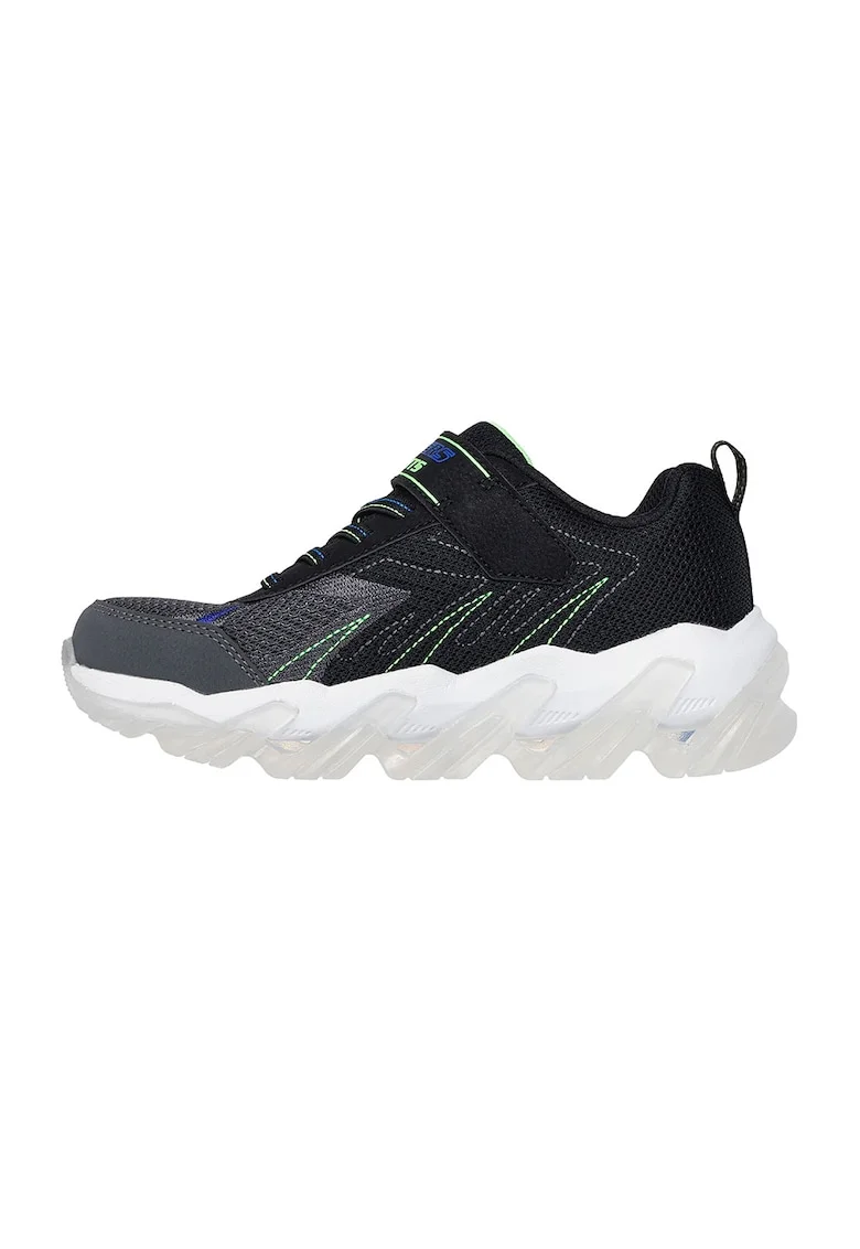 Pantofi sport cu aspect contrastant S-Lights: Mega-Surge 2.0, Negru