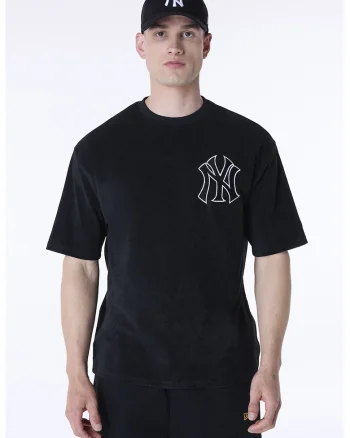 Tricou regular fit cu logo, Negru