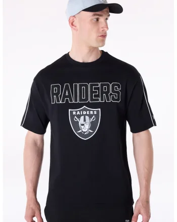 Tricou cu logo, Alb/Negru