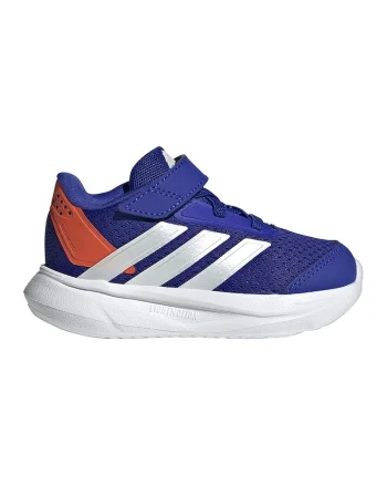 Pantofi sport cu velcro Duramo 2.0, Alb/Albastru royal