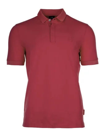 Tricou polo slim fit 14263, Rosu
