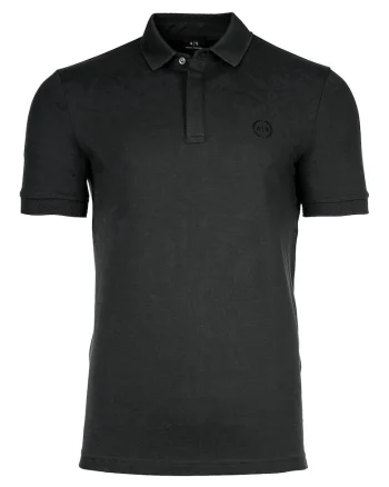 Tricou polo slim fit 14263, Gri antracit
