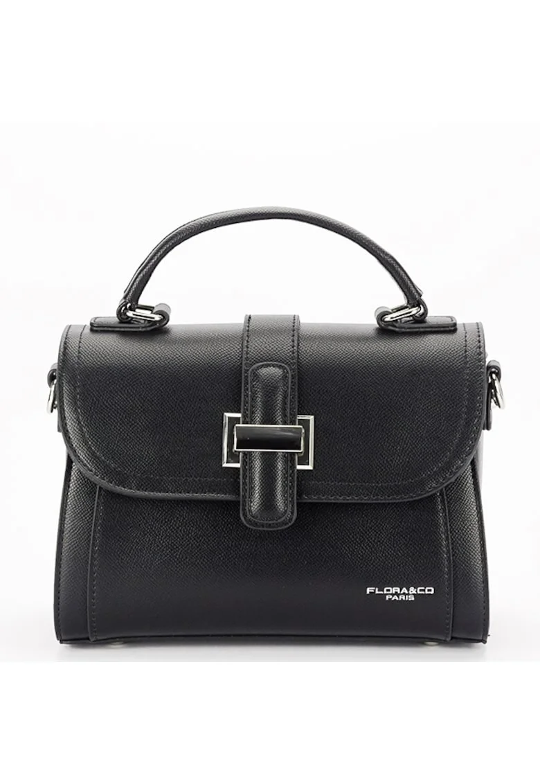 Geanta casual neagra FLORA&Co F8538 11 16044, Negru