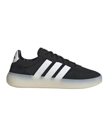 Pantofi sport Barreda Decode cu garnituri din piele intoarsa, Alb/Negru