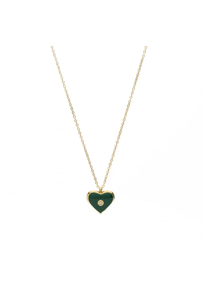 Colier Inima Verde