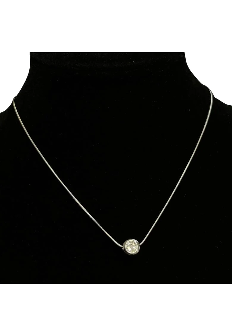 Colier Argintiu Diamond Style
