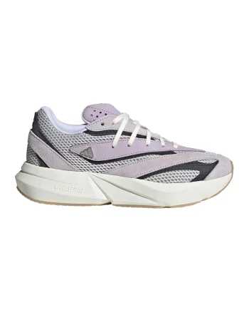 Pantofi sport cu insertii de piele intoarsa Lightblaze, Gri deschis/Roz prafuit