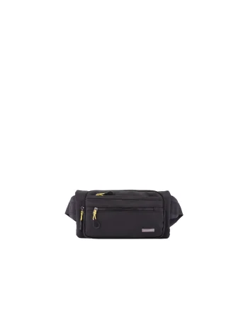 Borseta cu buzunare multiple, Negru