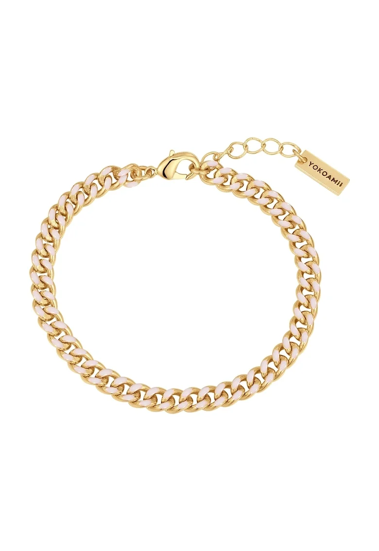 Bratara placata cu aur de 14K, Auriu
