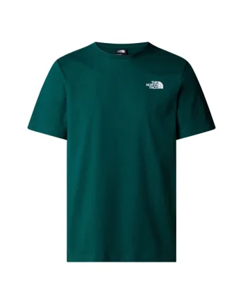 Tricou  Vertical Ss NF0A89FP1NO1 Barbati Bleumarin, Verde