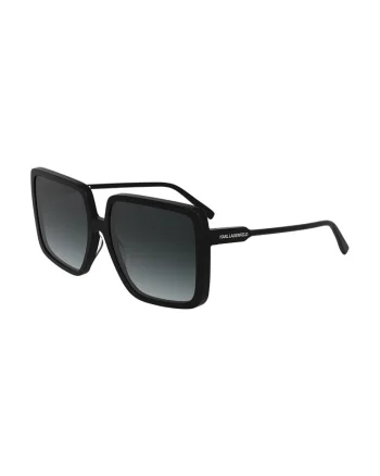 Ochelari de soare patrati cu lentile in degrade, Negru
