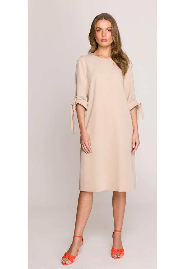Rochie cu maneci legate,
