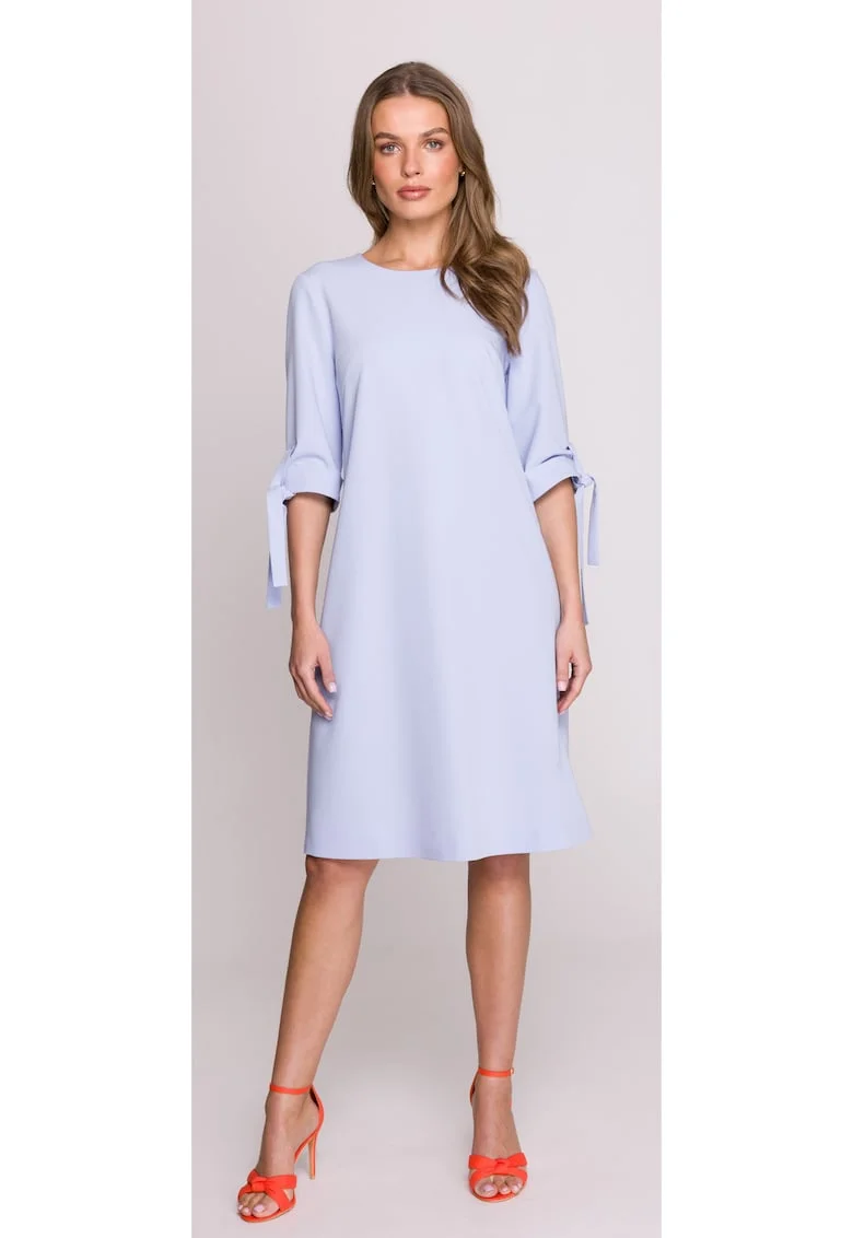 Rochie cu maneci legate,