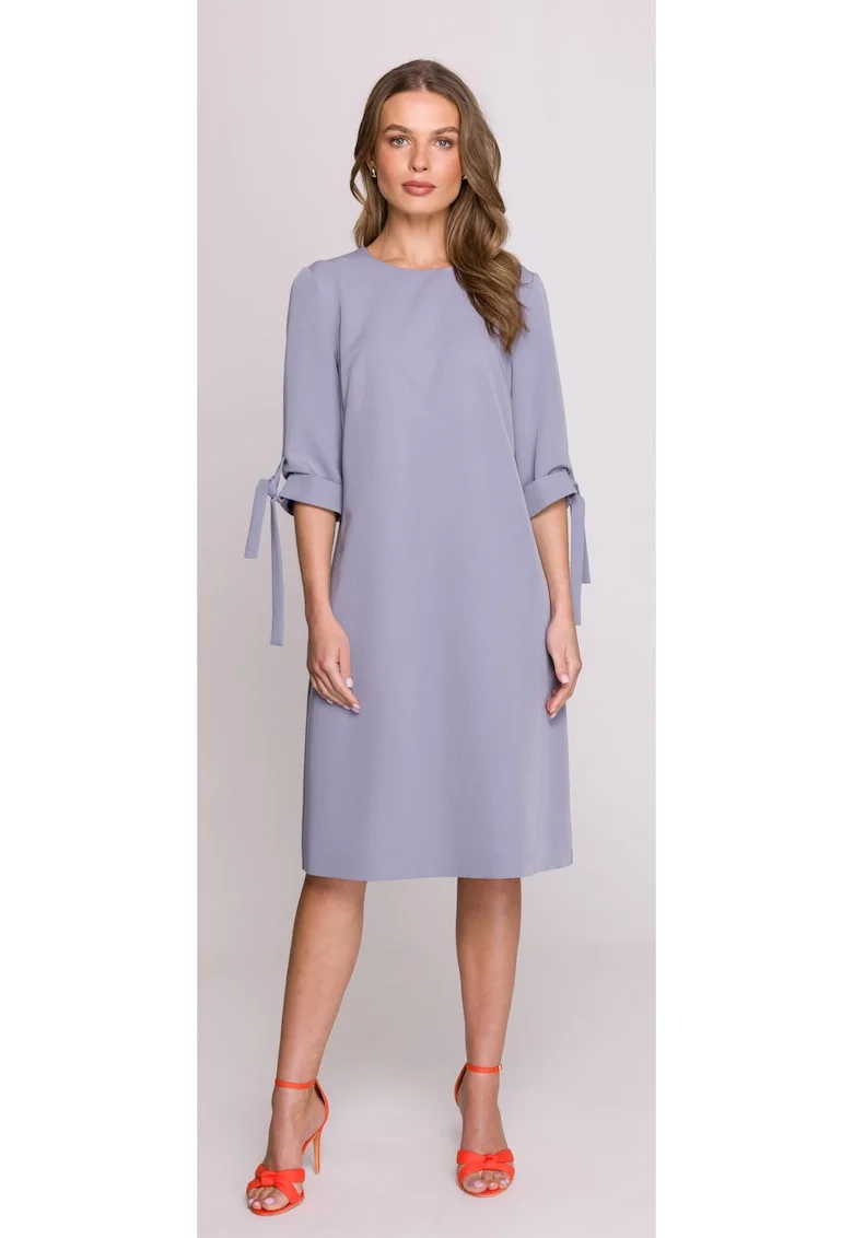 Rochie cu maneci legate,