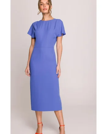 Rochie cu decolteu la spate si deschidere,