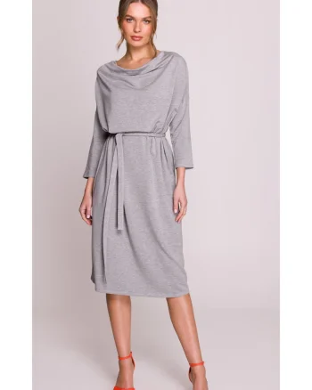 Rochie oversize din modal,, Gri