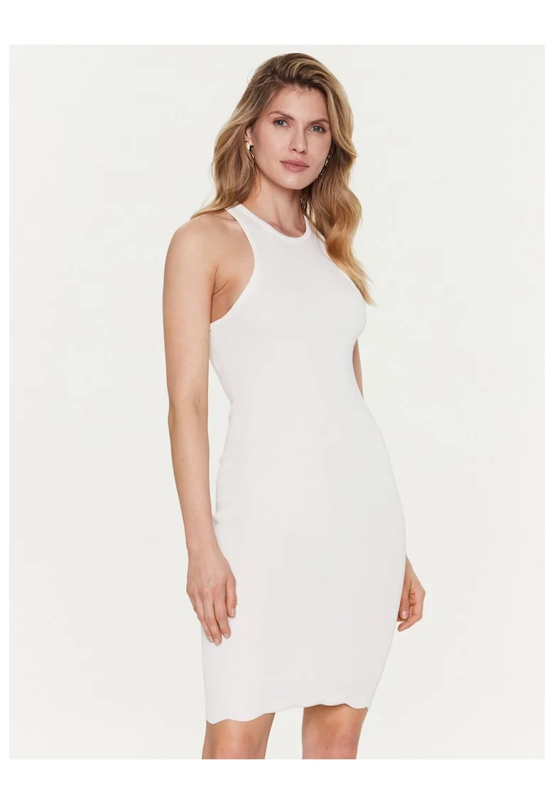 Rochie dama,  302207923, Viscoza, Ecru, Ecru