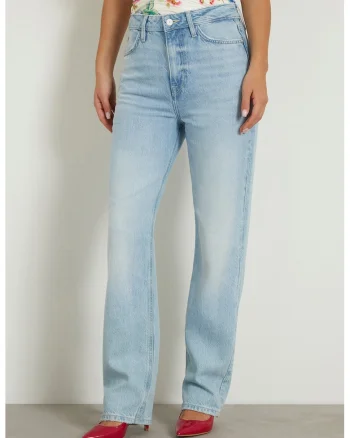 Blugi relaxed fit Hollywood, Albastru deschis