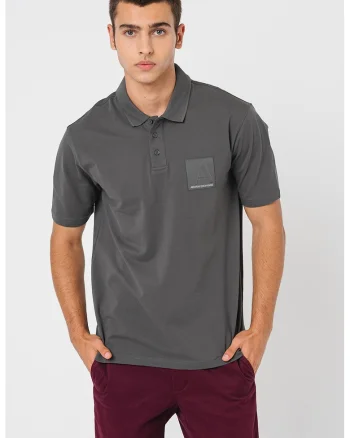 Tricou polo cu logo, Verde englez