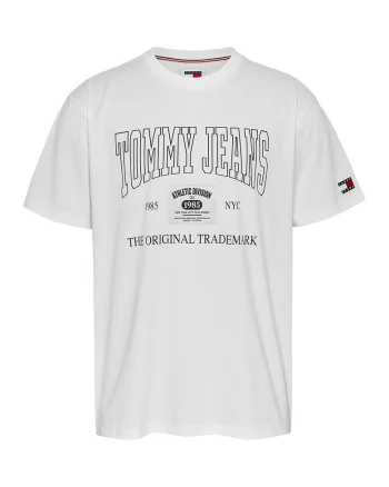 Tricou cu imprimeu logo, Alb/Negru
