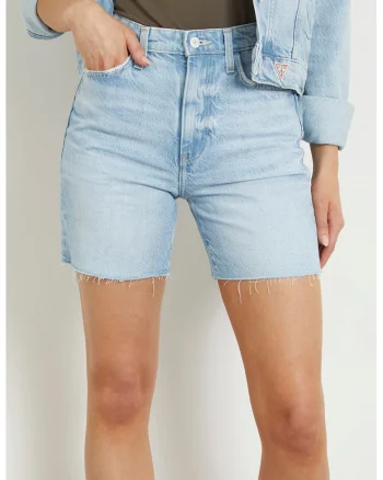 Pantaloni scurti de denim Hola 80s, Albastru deschis