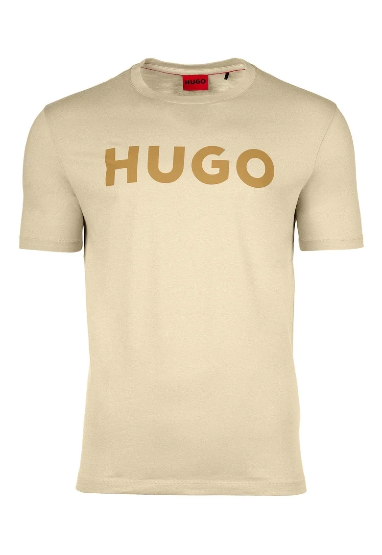 Tricou cu logo Dulivio, Bej