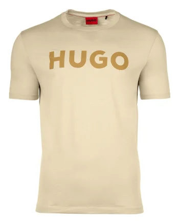 Tricou cu logo Dulivio, Bej