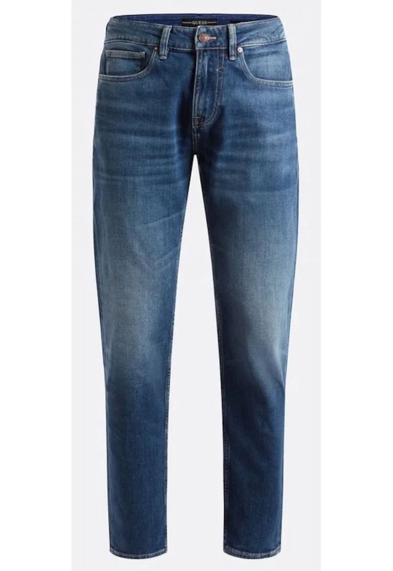 Blugi slim fit, Bleumarin