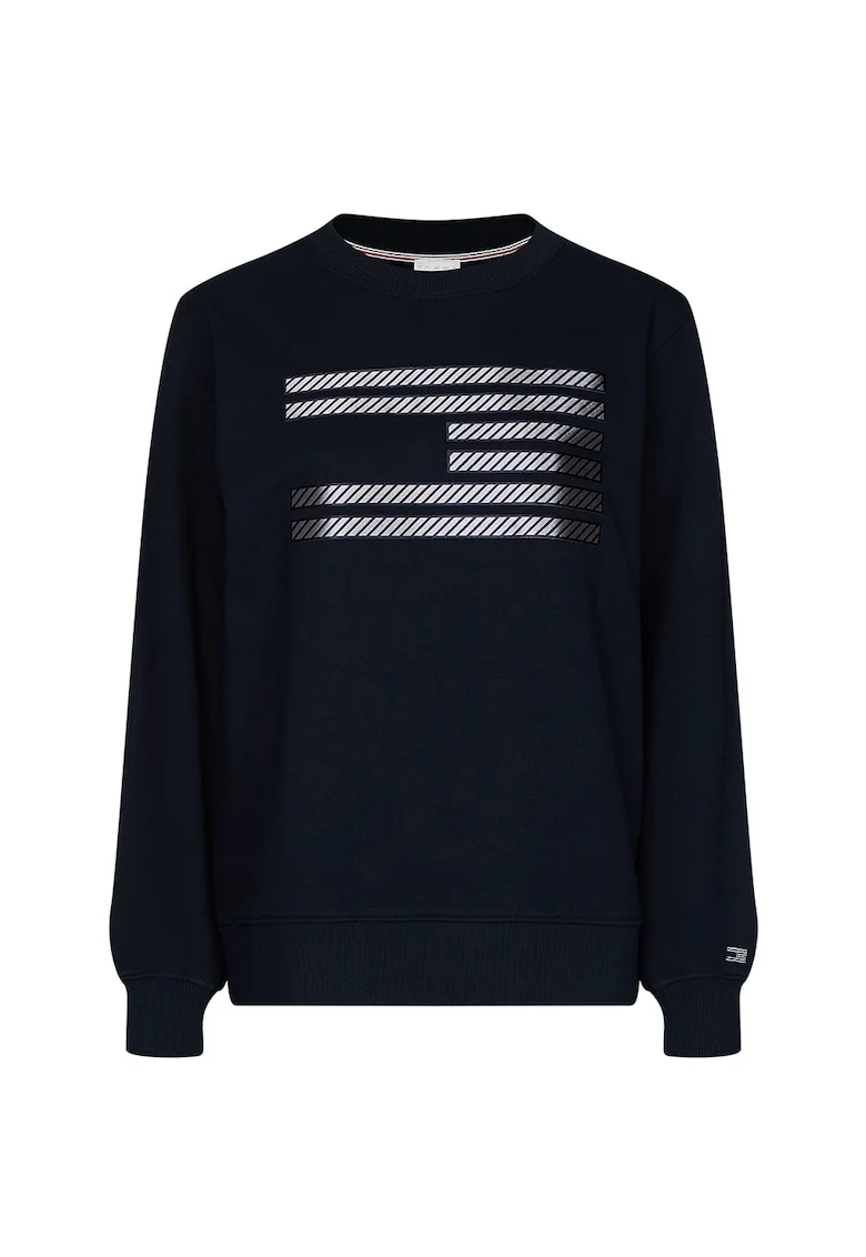Bluza sport de bumbac organic, Bleumarin