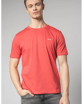 Tricou din bumbac Dero, Rosu deschis