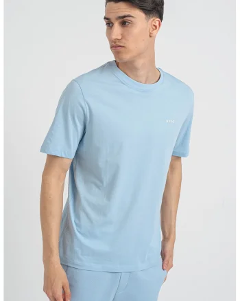 Tricou din bumbac Dero, Albastru deschis