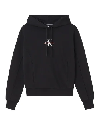 Hanorac regular fit cu maneci cazute, Negru