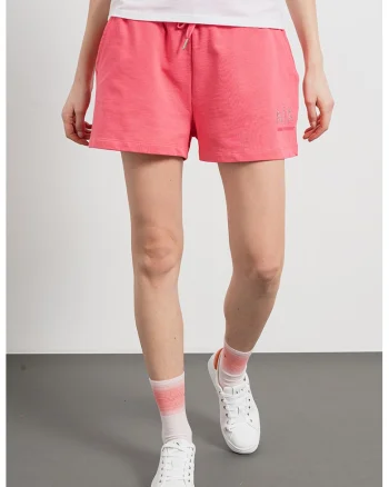 Pantaloni scurti cu snur de ajustare, Fucsia