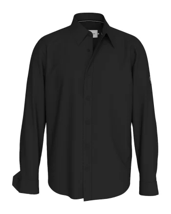 Camasa relaxed fit, Negru