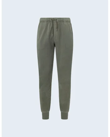Pantaloni sport cu buzunare oblice David, Verde feriga