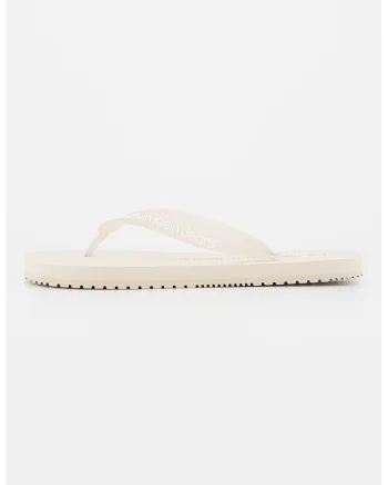 Papuci flip-flop cu logo, Gri melange